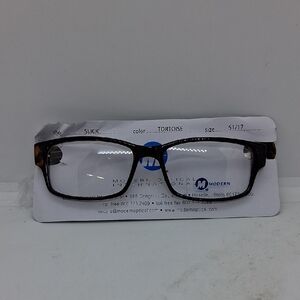 NWT Rxable Unisex Modern Slick Tortoise Eyeglass Frames